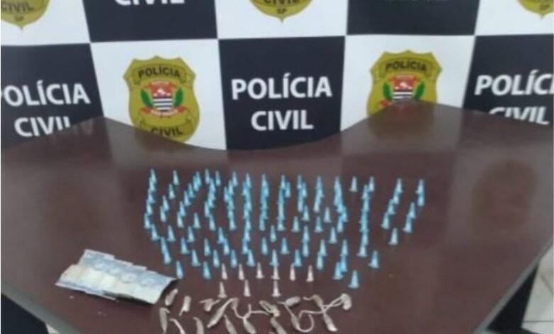 Suspeito por tráfico de drogas é preso em flagrante em Mongaguá