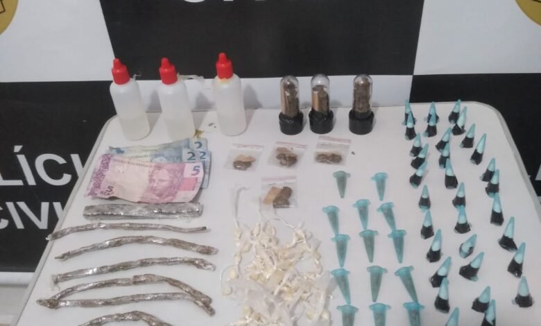 Mulher é presa em flagrante por tráfico de drogas em São Vicente