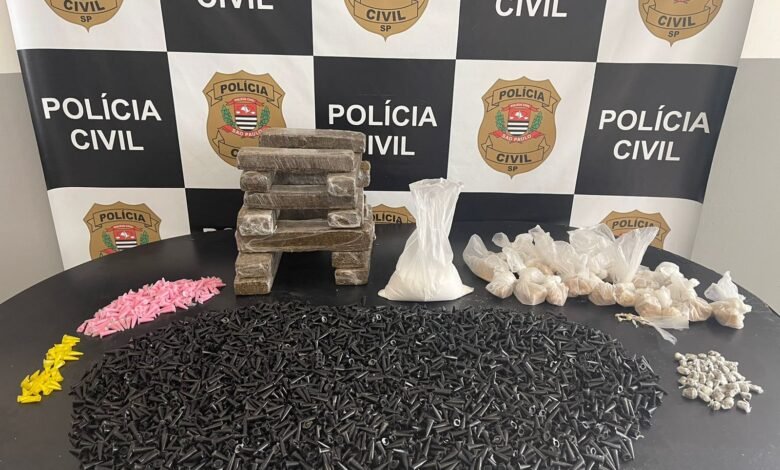 Polícia encontra grande quantia de drogas dentro de imóvel em São Vicente