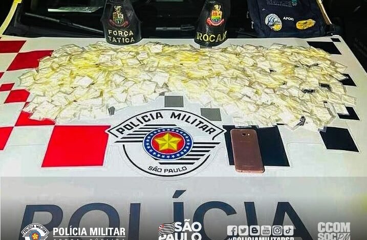 Homem é flagrado transportando drogas e vai preso em Caraguatatuba