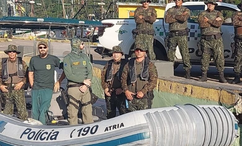 Polícia Ambiental realiza "Operação Decápoda" contra a pesca irregular de camarão