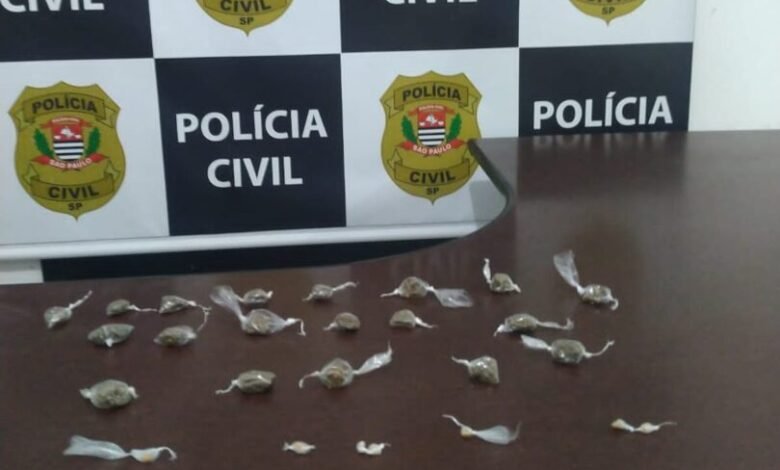 Homem é flagrado cometendo tráfico de drogas em Mongaguá