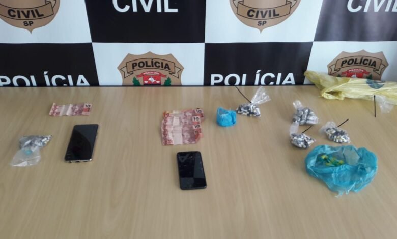 Jovem é preso acusado de realizar tráfico de drogas em Registro