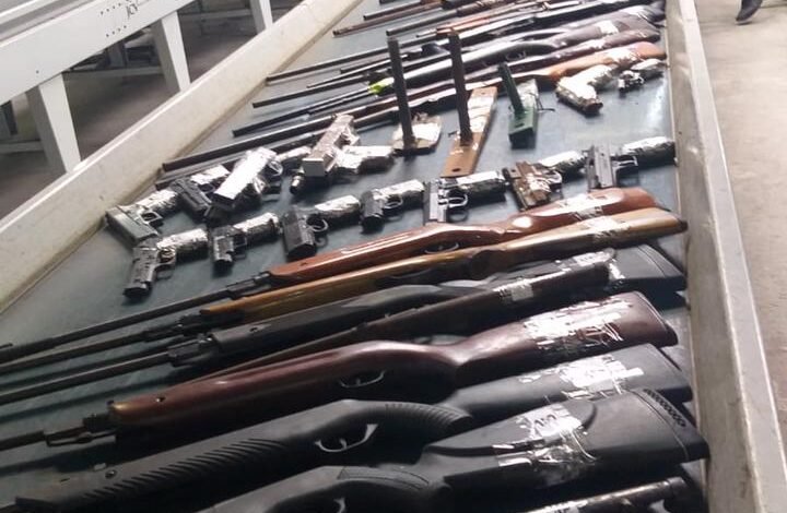 Armas de fogo são destruídas pela Polícia Civil em Itanhaém
