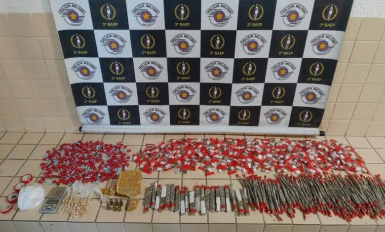 Mulher é presa e 2 Kg de drogas são apreendidas durante operações na Baixada