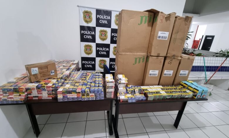 Carga de cigarros é recuperada