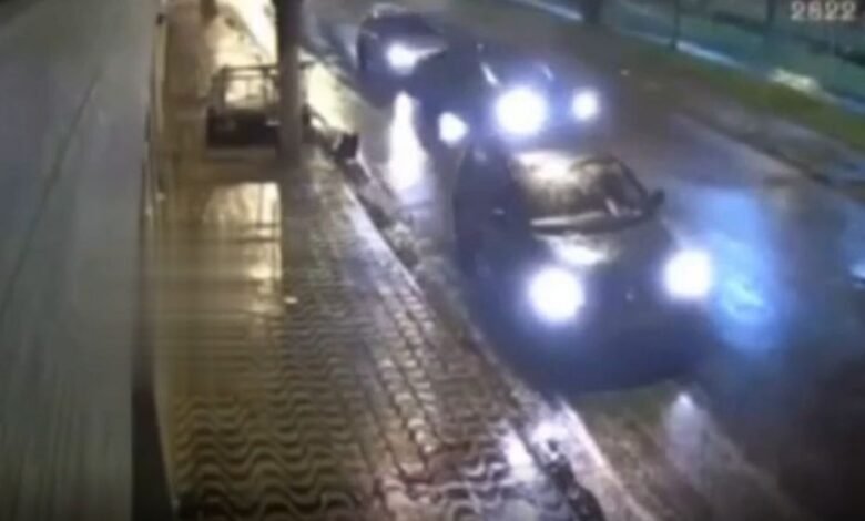 VÍDEO - Carroceiro é atropelado por motorista que foge sem prestar socorro