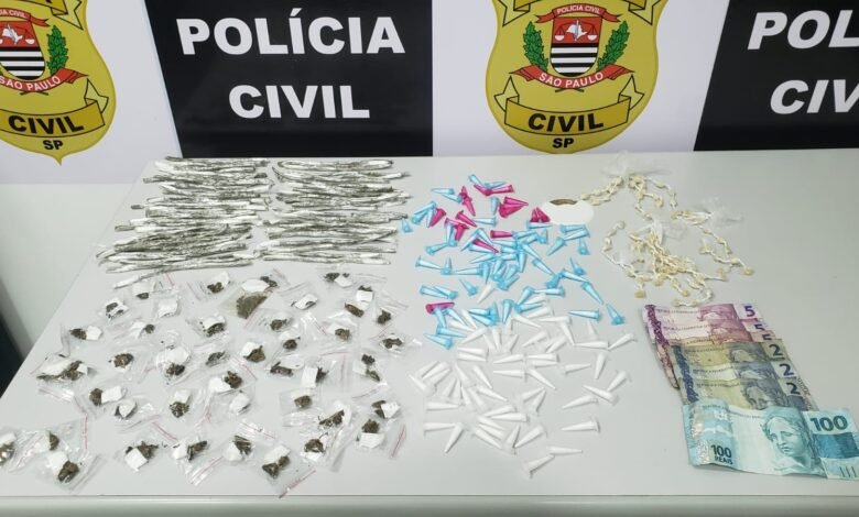 Suspeito de tráfico de drogas é preso em Praia Grande