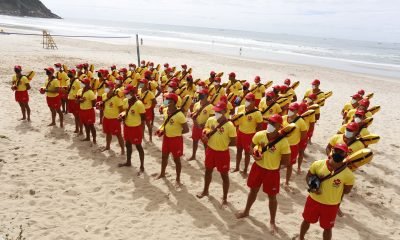 Mais de 400 guarda-vidas serão contratados para a Operação Verão no Litoral