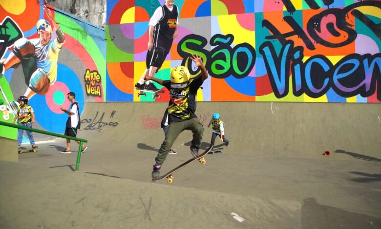 Praça dos Skatistas é revitalizada São Vicente