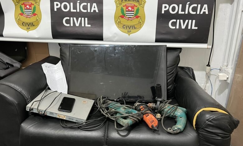 Polícia Civil apreende objetos em residência e proprietário é investigado pelo crime de receptação