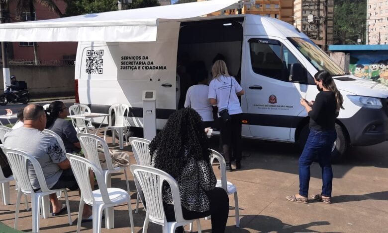 Van do Cidadania Itinerante prestará serviços em Bertioga