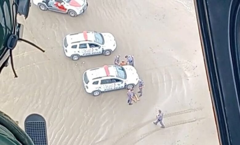 Trio é preso no mar após roubo de carga em Itanhaém