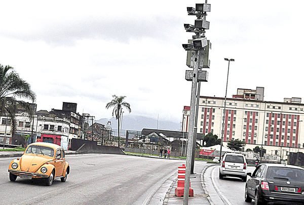 Radares de fiscalização serão ativados a partir de segunda em Santos