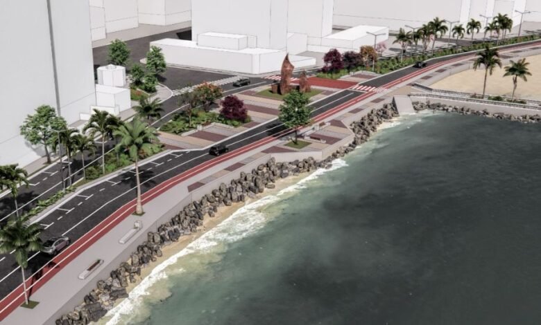 Nova orla do Gonzaguinha começa a ganhar uma nova cara