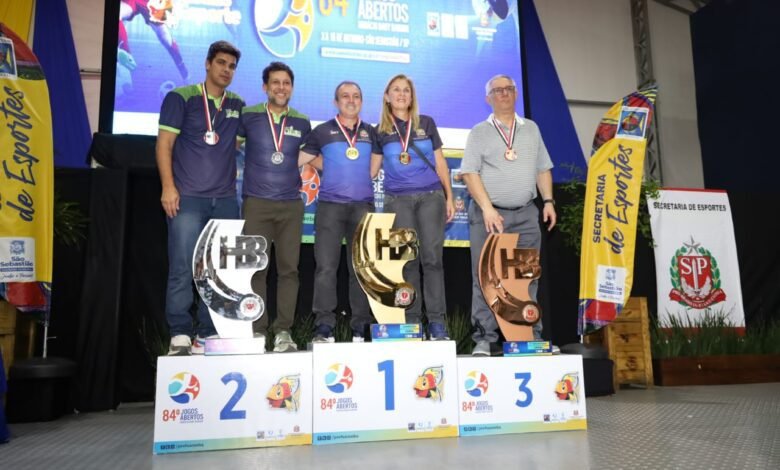 Cidade de Santos é vice-campeã dos Jogos Abertos do Interior