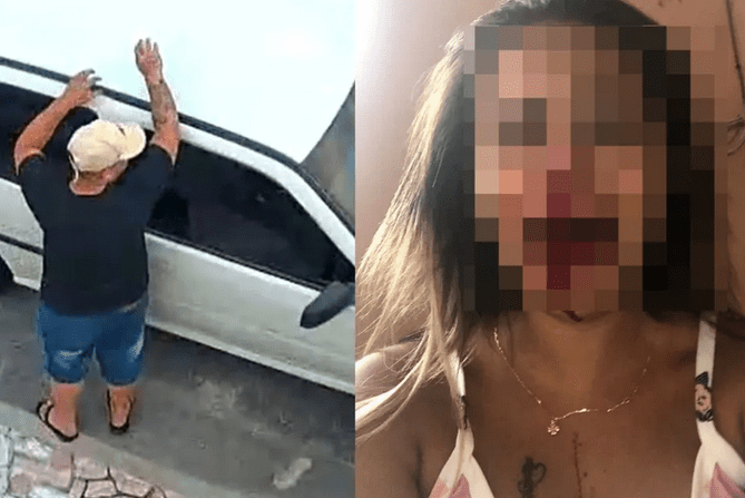 Homem estupra ex-namorada grávida e destrói portão da casa com carro