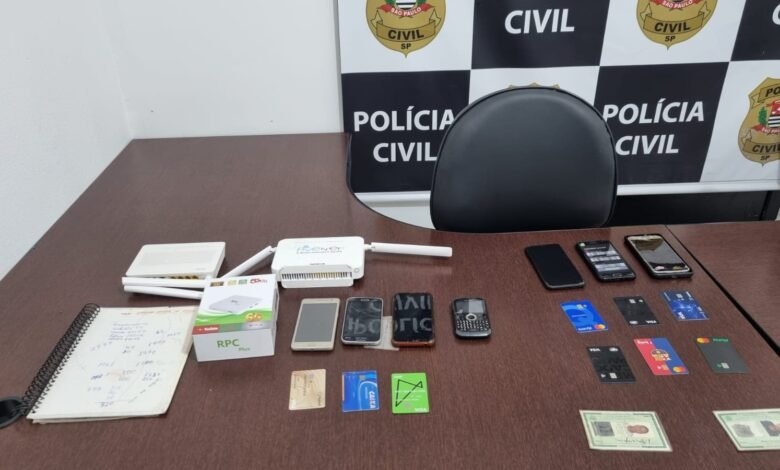 Polícia Civil do Mongaguá apreende objetos em residências de homem investigado pela prática de crimes no Paraná