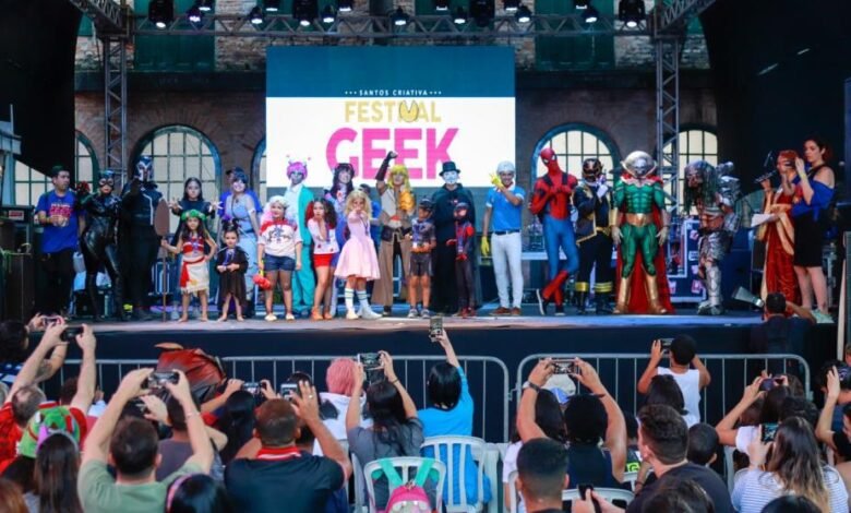 Santos Criativa Festival Geek 2022 será aberto nesta sexta com música e humor