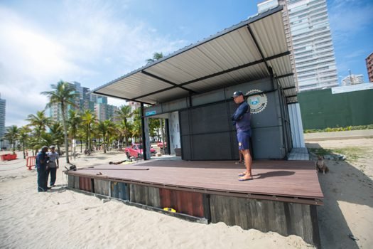 Base da Guarda Costeira de Praia Grande está sendo revitalizada