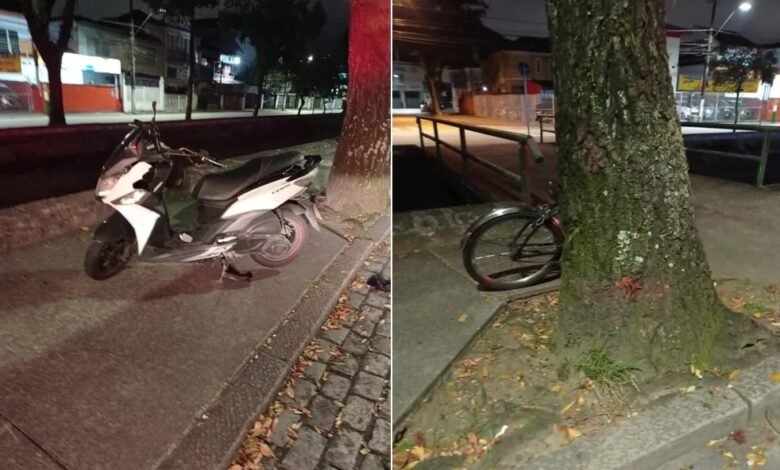 Jovem morre ao bater moto contra árvore no litoral de SP