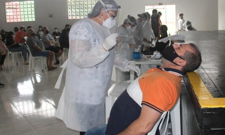 Locais de testagem de Covid-19 tem locais alterados em Santos
