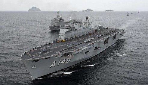 Navios da Marinha ancorados no Porto de Santos ficam disponíveis para a visitação