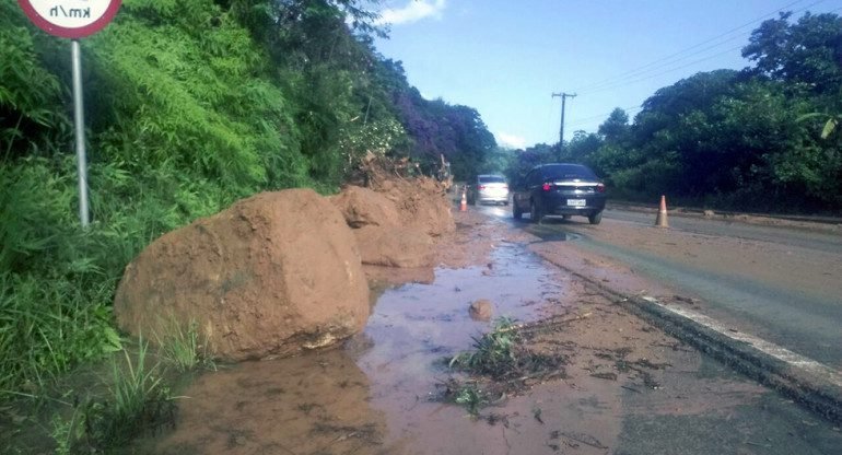 Município de Ubatuba corre risco de chuvas intensas, alagamentos e deslizamentos até sexta