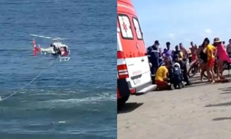Dois irmãos morrem afogados em Mongaguá
