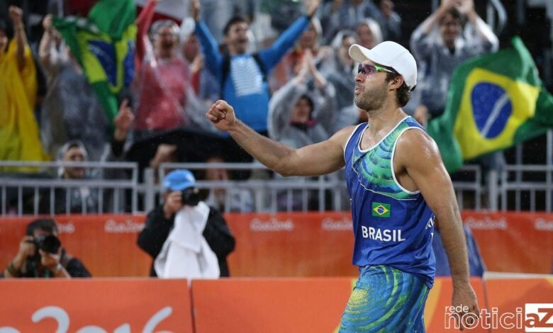 Vôlei de Praia: campeão olímpico Bruno Schmidt anuncia aposentadoria