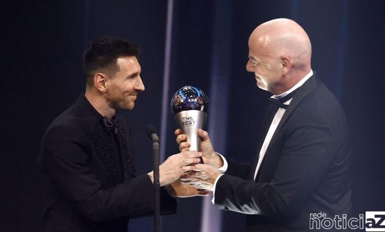 Messi é eleito o melhor jogador de futebol do mundo pela Fifa