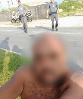 Homem preso por arrastar menino de 12 anos em Praia Grande é levado para ala psiquiátrica