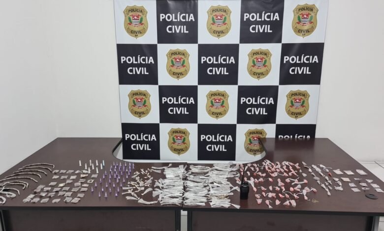 Suspeitos de tráfico de drogas são presos em flagrante Mongaguá