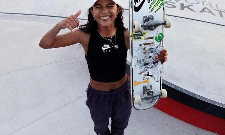 Rayssa Leal é Campeã Mundial de Skate Street disputado nos Emirados Árabes
