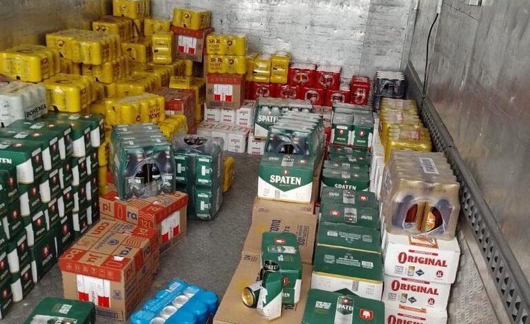 Todo o material foi recolhido e restituído à empresa vítima, proprietária da carga