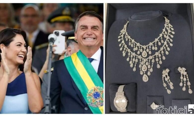 PF vai investigar o caso do envio de joias para Michelle Bolsonaro