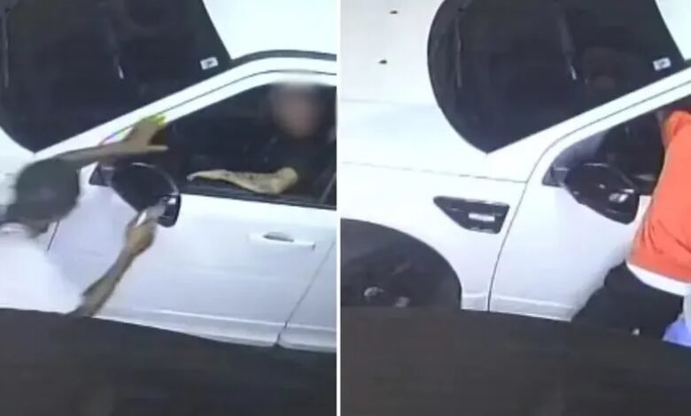 Quadrilha rouba veículo em drive-thru do McDonald's em São Vicente