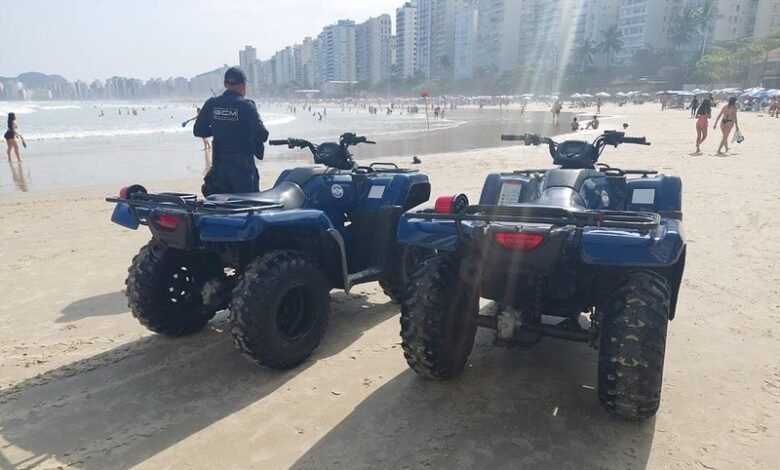 Feriado terá reforço na segurança na cidade de Guarujá
