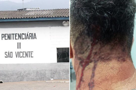 Policial penal é agredido por preso durante fuga de Penitenciária de São Vicente
