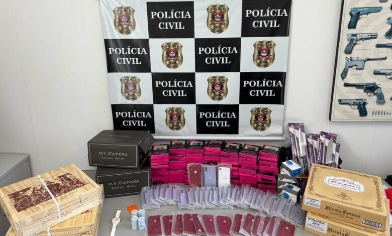 VÍDEO - Polícia Civil apresenta resultados da Operação "Reclusão I" na Baixada Santista e Vale do Ribeira