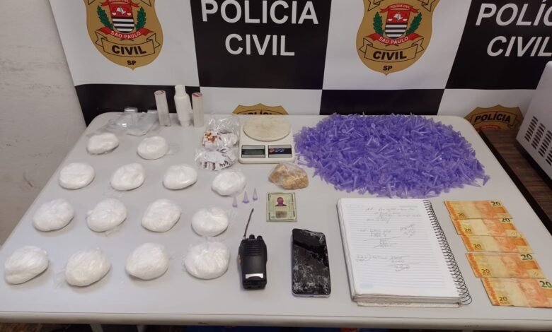 1,5 kg de drogas foram apreendidas pela Polícia em Praia Grande