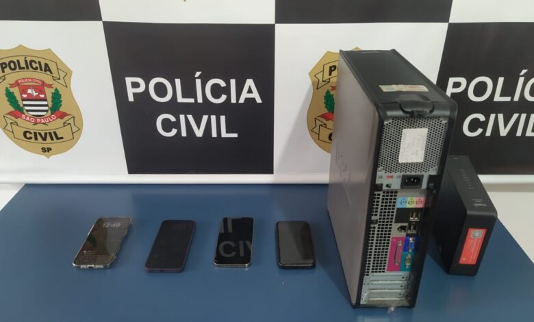 Homem investigado por estelionato tem objetos apreendidos