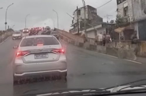 Trio é baleado ao tentarem assaltar policial em São Vicente