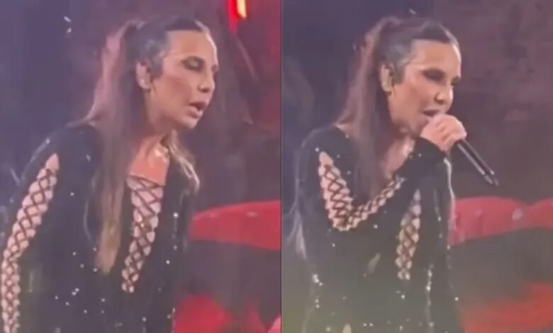 VÍDEO - Ivete Sangalo flagra sexo na plateia em seu show