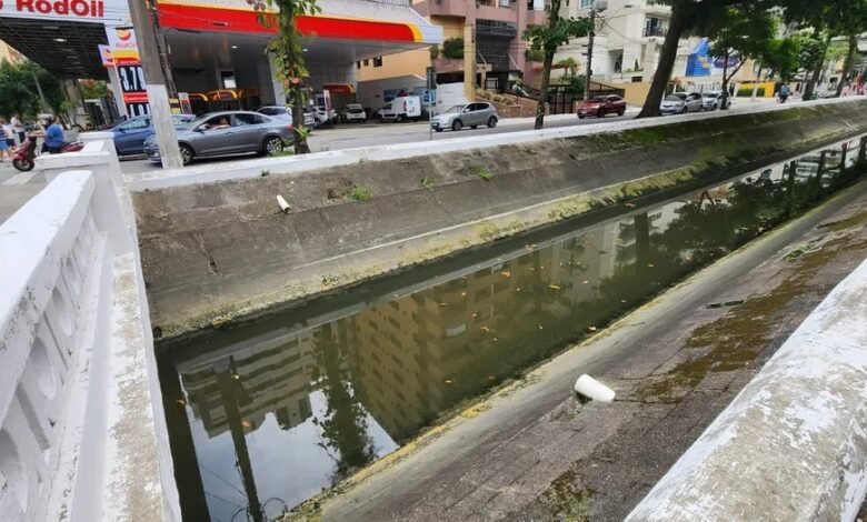 Vazamento de combustível em posto de Santos força fechamento de Canal