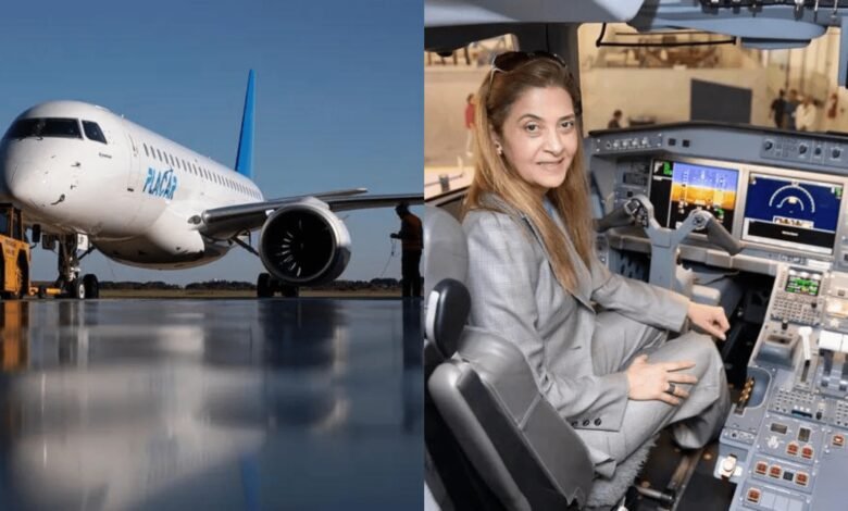 Embraer entrega avião comprado por empresária Leila Pereira para uso do Palmeiras