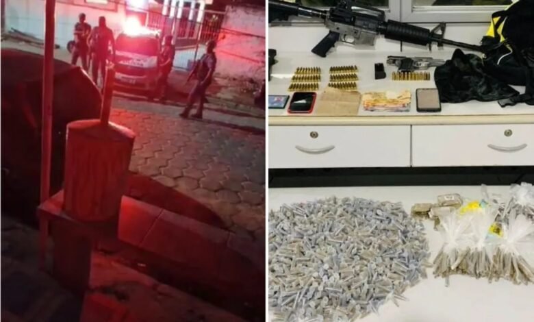 Homem morre e outros dois são presos em operação policial no Guarujá