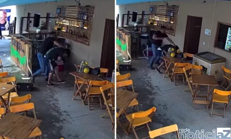 VÍDEO - Ganhador do BBB espanca dono de Bar