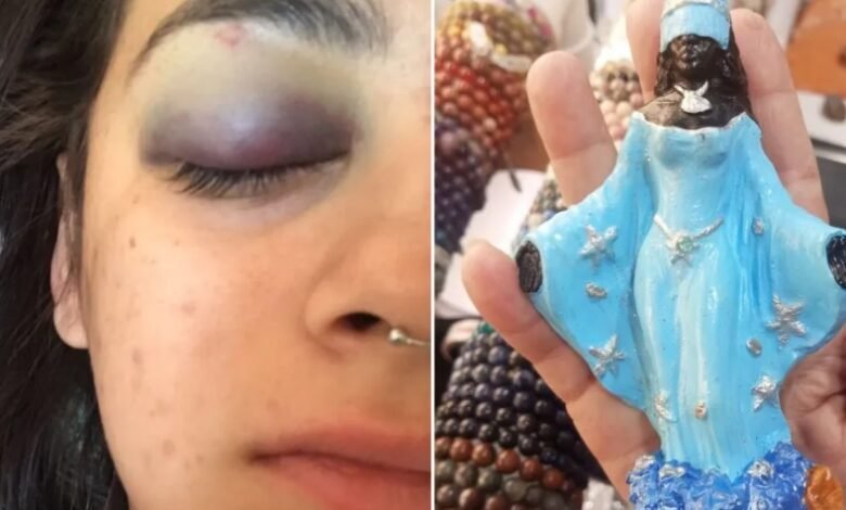 Mulher é agredida com imagem de Iemanjá em Guarujá