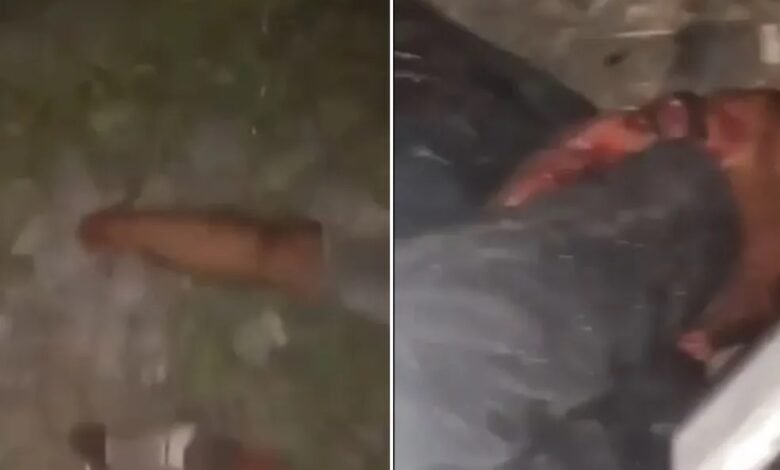 Jovem tem pé decepado após ser atropelado por trem